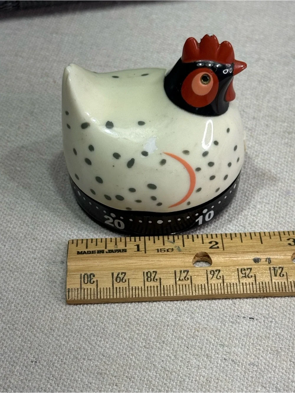 Vintage Chicken Kitchen Timer Farmhouse Country Kitchen Decor